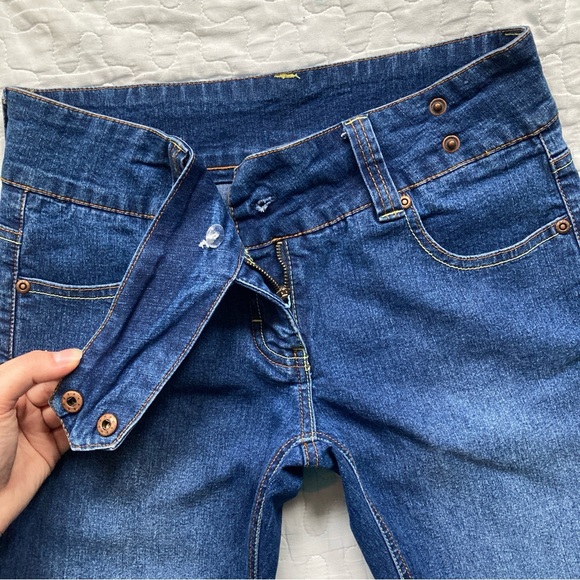 Y2K Flared Stone Wash Jeans 🐠 - Picture 7 of 9